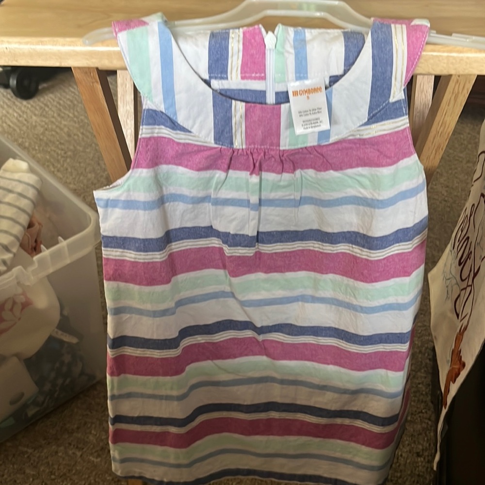 Gymboree stripped sun dress